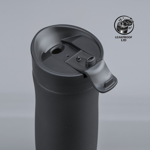Porcelain Set: thermal mug 630 ml and foodjar 800 ml with porcelain coating Porcelain Set: thermal mug 630 ml and foodjar 800 ml with porcelain coating