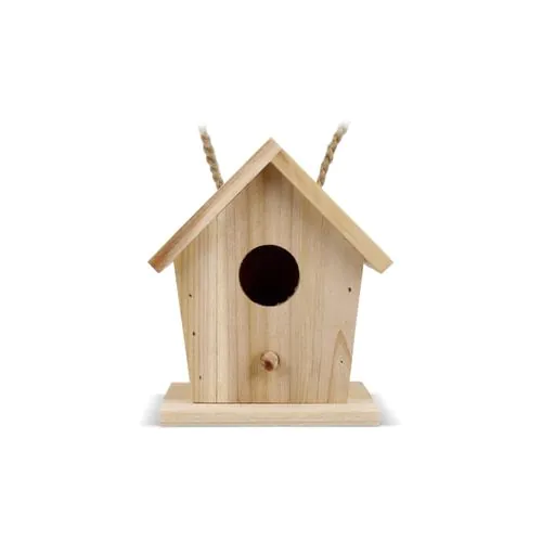 Small birdhouse made of FSC wood