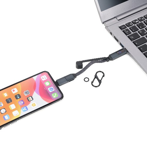 Bag Charm With Charging Cable TROIKA SPEEDY TO GO