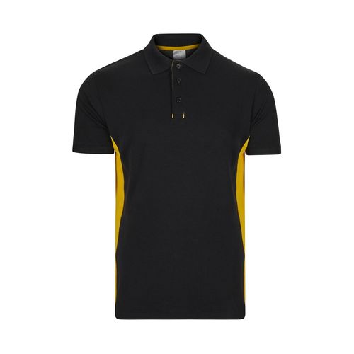 VL SUPAY. Polo bicolore piqué (180g/m²), a maniche corte, in cotone (60%) e poliestere (40%)