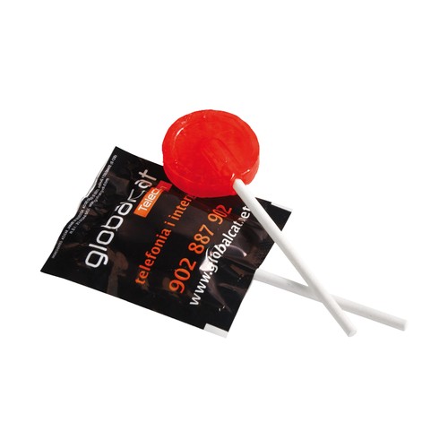 Flat round lollipop Flat round lollipop