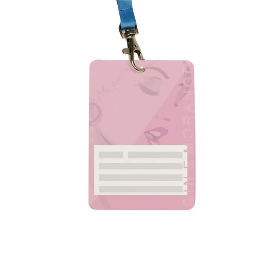 CREDENCIAL PP 10X7CM PERSONALIZABLE