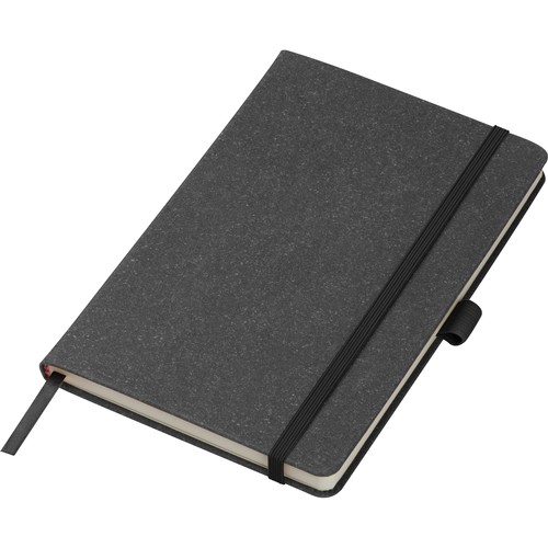 A5 notebook with recycled leather cover A5 notebook with recycled leather cover
