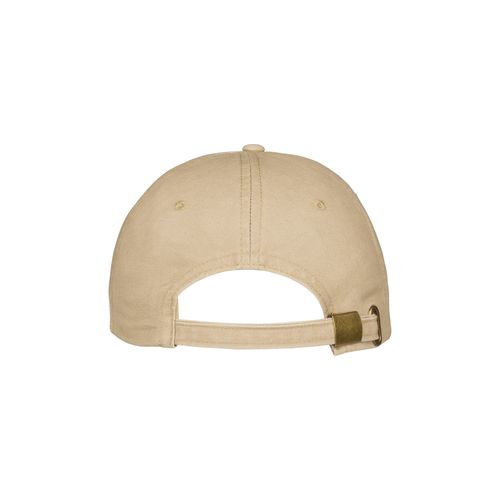260 g/m2 stone washed cotton baseball cap, 6 panels