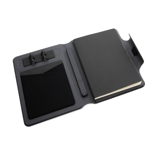 Libreta Artic magnética A5 con carga inalámbrica 10W