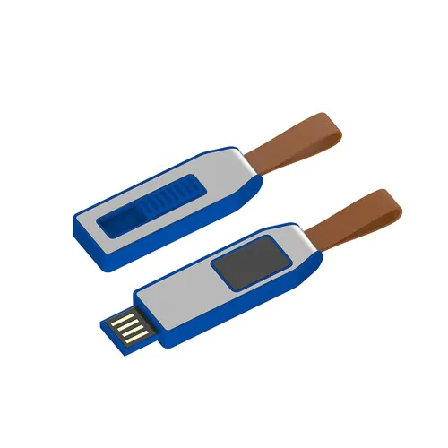 USB-stick LED 04 USB 2.0 COB 16 GB Blauw
