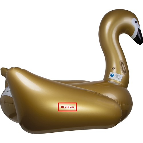 Inflatable swan