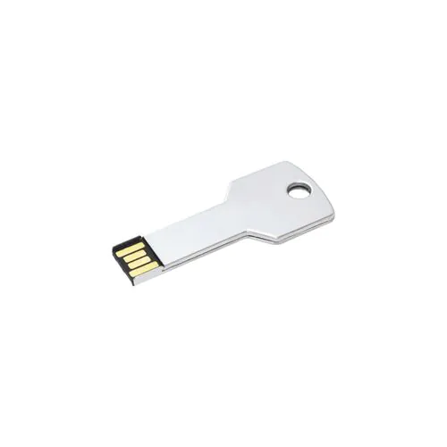 4 GB key-shaped metal pen drive with hole for keychain. Upload on request with delivery 4 GB key-shaped metal pen drive with hole for keychain. Upload on request with delivery