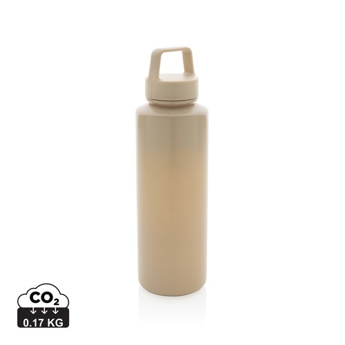 Bouteille 500ml en PP recyclé RCS et avec poignée