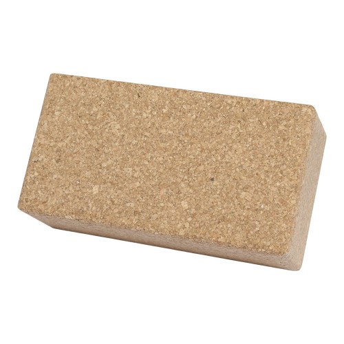 Yoga Block made of Cork, 22.7x12x7.5cm, "Made in Europe"