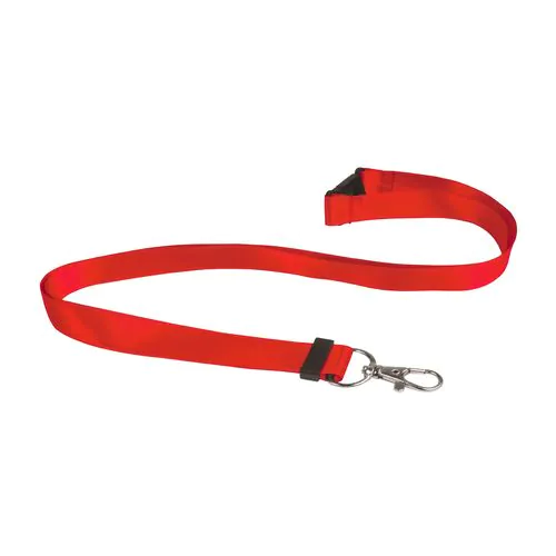 Lanyard with safety breakaway and carabiner Lanyard with safety breakaway and carabiner