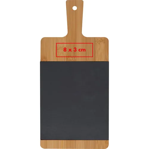 Deska bambusowa z łupkiem Deska bambusowa z łupkiem