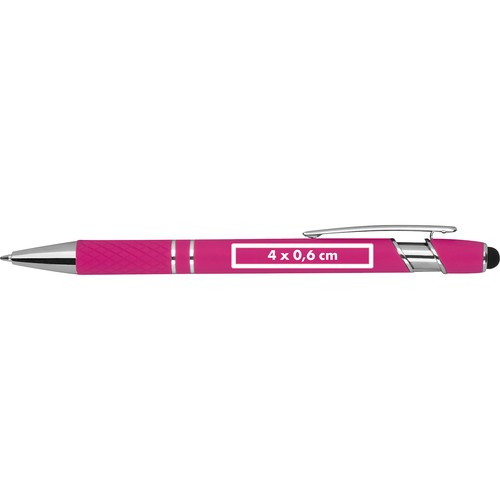 Pen met reliëf