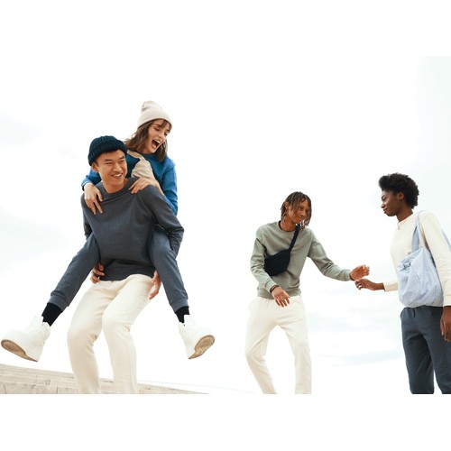 IQONIQ Denali gerecycled katoen sweater ongeverfd IQONIQ Denali gerecycled katoen sweater ongeverfd