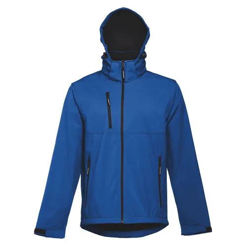 THC ZAGREB. Herren-Softshell-Jacke aus Polyester und Elastan THC ZAGREB. Herren-Softshell-Jacke aus Polyester und Elastan