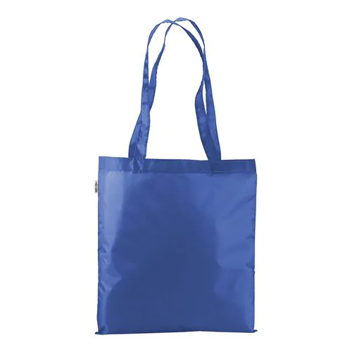 210T RPET shopping bag, long handles