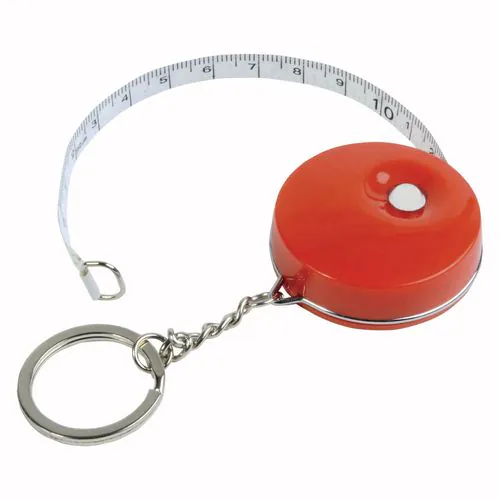 1,5-Meter-Weichplastikbandmaß mit Schlüsselring 1,5-Meter-Weichplastikbandmaß mit Schlüsselring