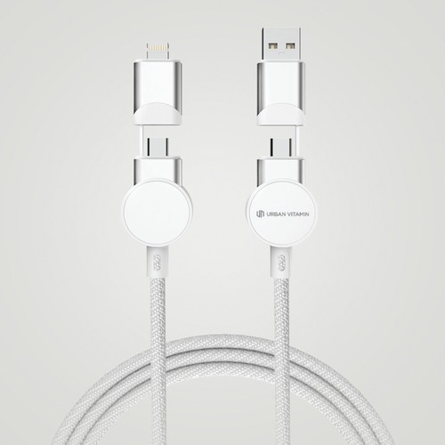 Oakland 1.2meter RCS rplastic 6-in-1 fast charging 45W kabel Oakland 1.2meter RCS rplastic 6-in-1 fast charging 45W kabel