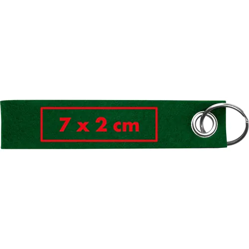 RPET felt key ring RPET felt key ring