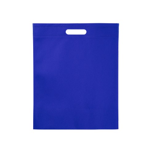 Non woven shopper cut-out handle