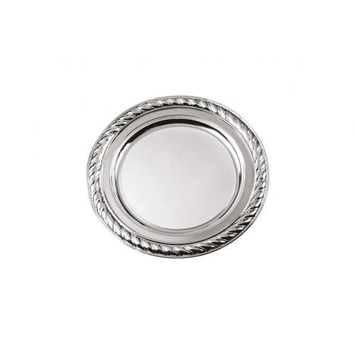 VALET DISH DECORATED EDGE- DIAM 18,5CM VALET DISH DECORATED EDGE- DIAM 18,5CM