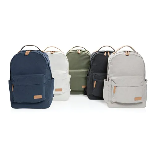 Impact AWARE™ 16 oz. recycled canvas laptop rugzak Impact AWARE™ 16 oz. recycled canvas laptop rugzak