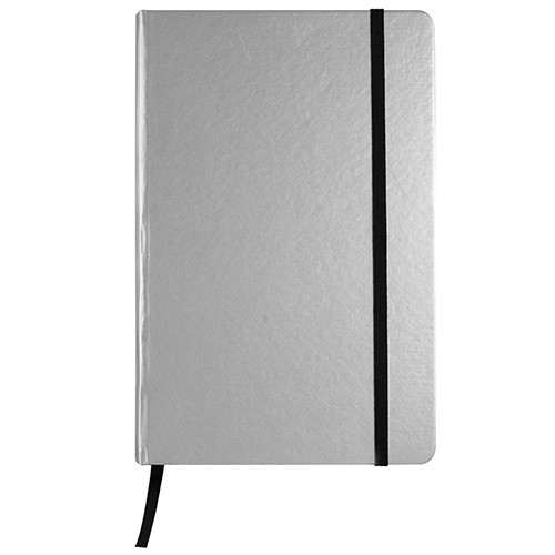 Cahier A5 avec couverture métallisée Valverde