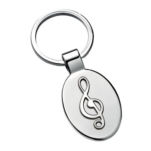 KEY CHAIN DECORATION TREBLE CLEF