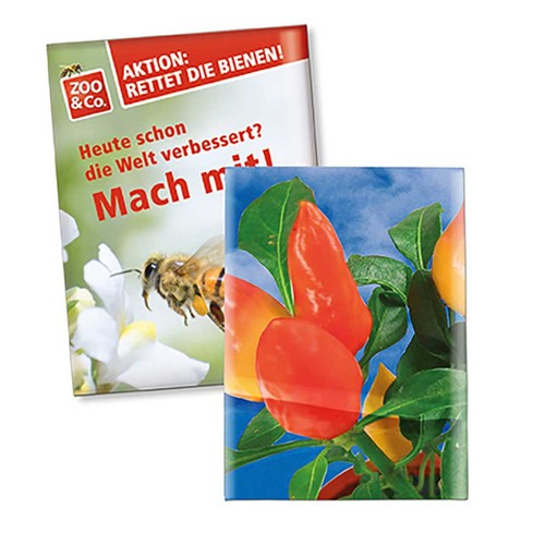 Zaadzakjes standaard papier - Paprika Zaadzakjes standaard papier - Paprika