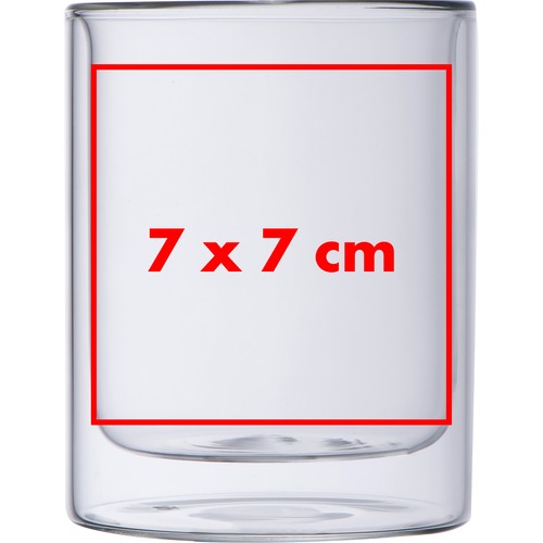 Dubbelwandig drinkglas 330 ml