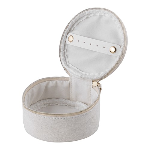 Jewelry box with earring holder insert. Zipper clo Yonà Jewelry box with earring holder insert. Zipper clo Yonà