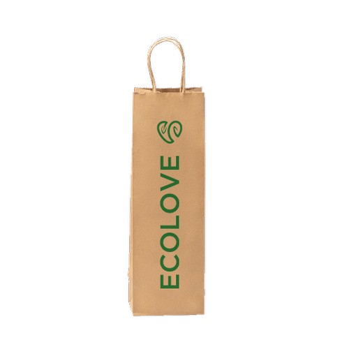Paper bag for bottle Paper bag for bottle