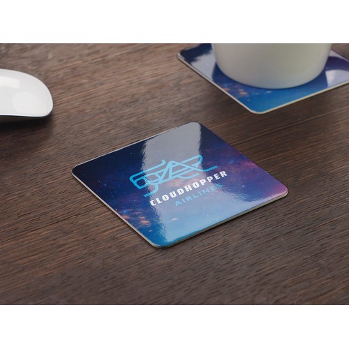 Bedruckter Papieruntersetzer