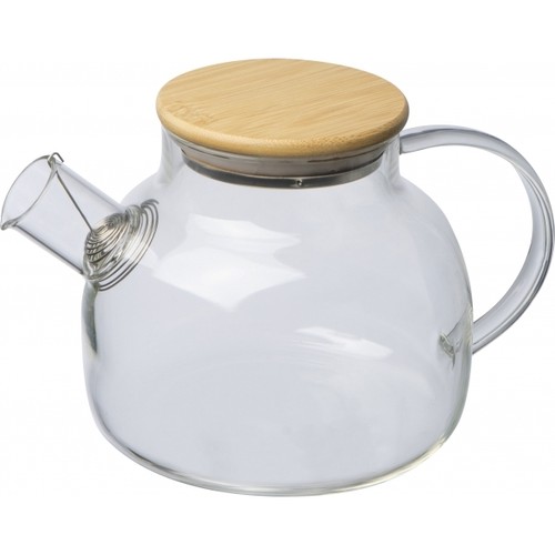 Glass jug with bamboo lid FRANKFURT 1000ml Glass jug with bamboo lid FRANKFURT 1000ml