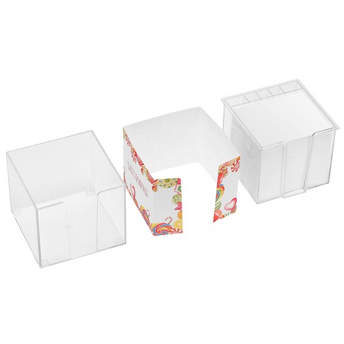 Memo box "Sigma", double-walled with organizer