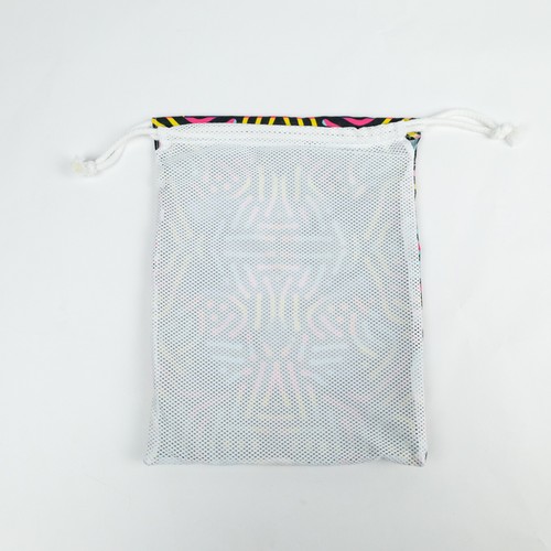 PETIT SAC POLYESTER AVEC FILET PERSONNALISABLE