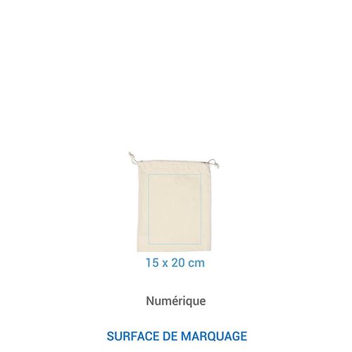 Pochon coton FIDJI S+ 155 Pochon coton FIDJI S+ 155