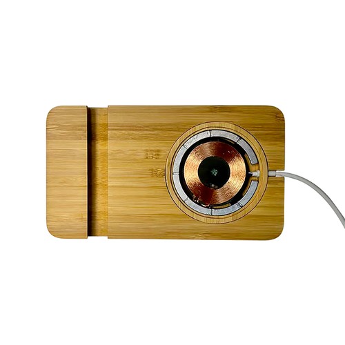 Porte-chargeur magnétique en bambou Everline Porte-chargeur magnétique en bambou Everline