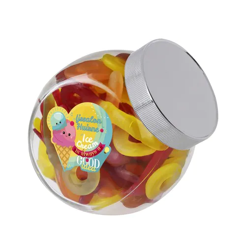 Medium glass jar 0,9 liter Medium glass jar 0,9 liter