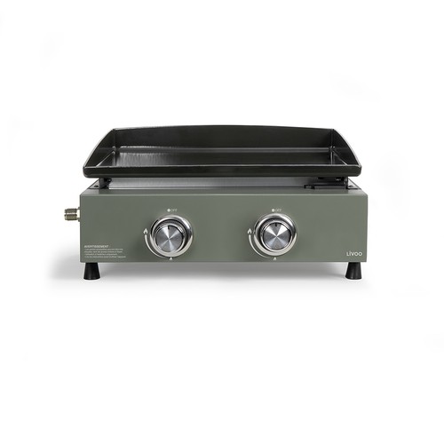 Plancha gaz 2 brûleurs Plancha gaz 2 brûleurs