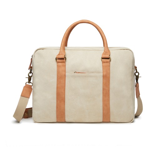 Borsa porta PC VINGA Bosler in canvas riciclato RCS Borsa porta PC VINGA Bosler in canvas riciclato RCS