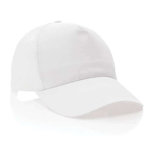 Casquette 5 panneaux en coton recyclé 190gr IMPACT Casquette 5 panneaux en coton recyclé 190gr IMPACT