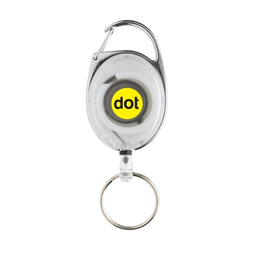 Roller clip sleutelhanger gemaakt van RCS gerecycled plastic Roller clip sleutelhanger gemaakt van RCS gerecycled plastic