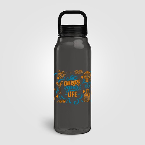 Sweden - 945ml Bouteille en rPET Sweden - 945ml Bouteille en rPET