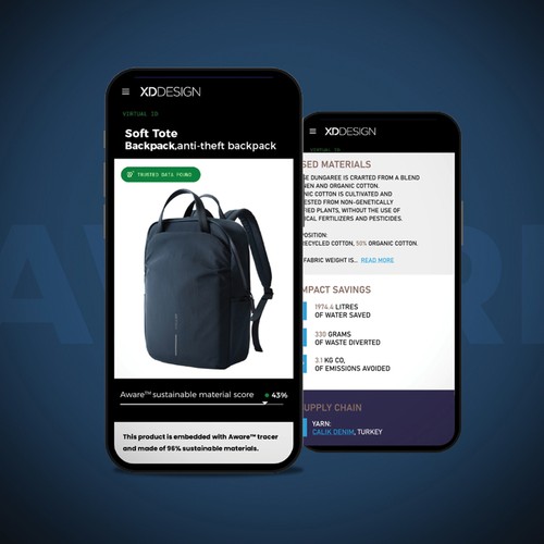 XD Design Soft Tote Backpack XD Design Soft Tote Backpack