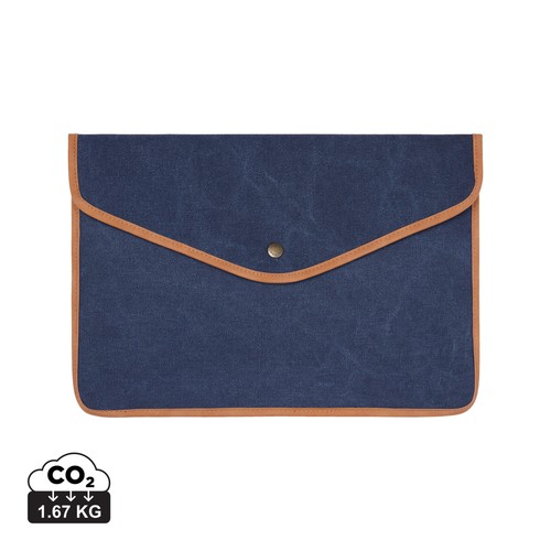 VINGA Bosler GRS recycled canvas 14" laptop sleeve VINGA Bosler GRS recycled canvas 14" laptop sleeve