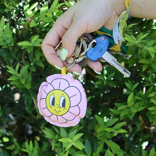 GRAND PORTE-CLÉS EN RPET AVEC REMBOURRAGE PERSONNALISABLE