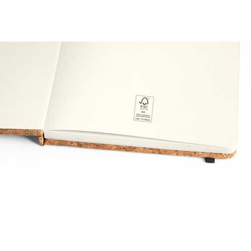 FREUD. A5 notepad and ballpoint pen set in cork FREUD. A5 notepad and ballpoint pen set in cork