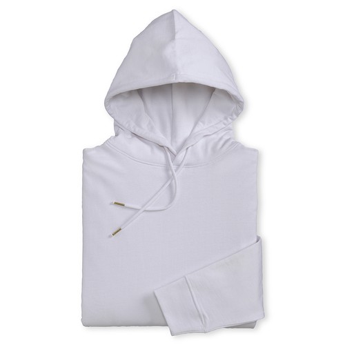 Felpa con cappuccio 100% tessuto rigenerato Felpa con cappuccio 100% tessuto rigenerato