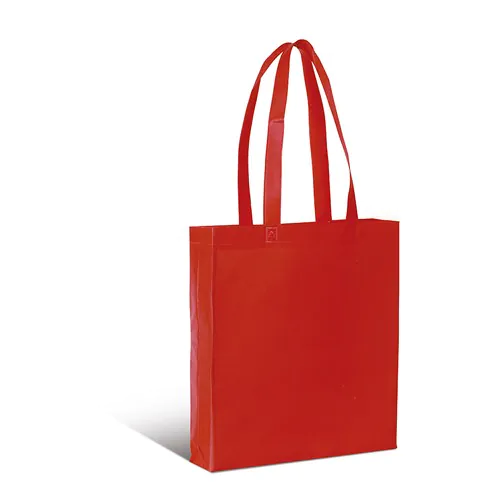 BORSA SHOPPER CON SOFFIETTO IN TNT (80 gr/mq) TERMOSALDATA BORSA SHOPPER CON SOFFIETTO IN TNT (80 gr/mq) TERMOSALDATA